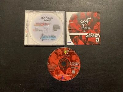 WWF Attitude (Sega Dreamcast, 1999) CIB Complete Authentic Tested & Works! - Image 1 of 4