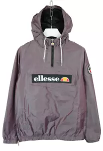 Ellesse Jacke Herren Groß Anorak 1/4 Reißverschluss Kapuze Seitenschlitze Pulli - Bild 1 von 9