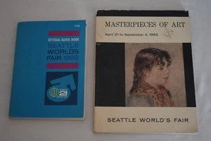 Seattle World's Fair LOT 1962 Masterpieces of Art and Official Guide Book - Picture 1 of 11
