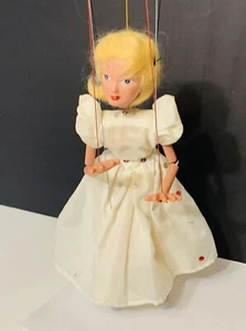 Vintage Pelham Puppe Marionette Fee Engel 12 Zoll Made in England - Bild 1 von 17