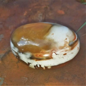 Carnelian Carnelian Druze Red Agate Red Agate Gemstones 0.18 Power Zen Garden Nr14 - Picture 1 of 4