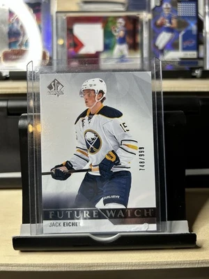 2015-16 Upper Deck SP Authentic Jack Eichel #191 Future Watch True Rookie /999 - Image 1 of 4