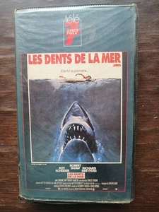 Jaws Rare Clamshell VHS Horror Cult Movie Steven Spielberg Richard Dreyfuss 70s - Picture 1 of 1