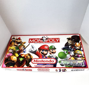 Monopoly Nintendo Collector’s Edition Board Game Collectible Pewter Tokens Zelda - Foto 1 di 10