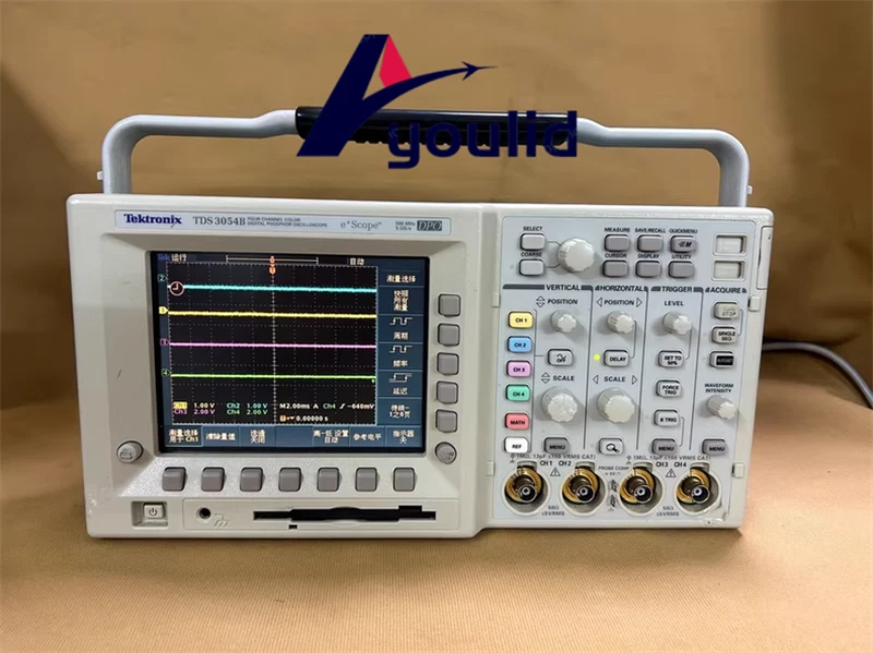 Tektronix TDS3054B 4 Channel Digital Color Oscilloscope 500 MHz, 5 GS/s TESTED - Image 1 of 4