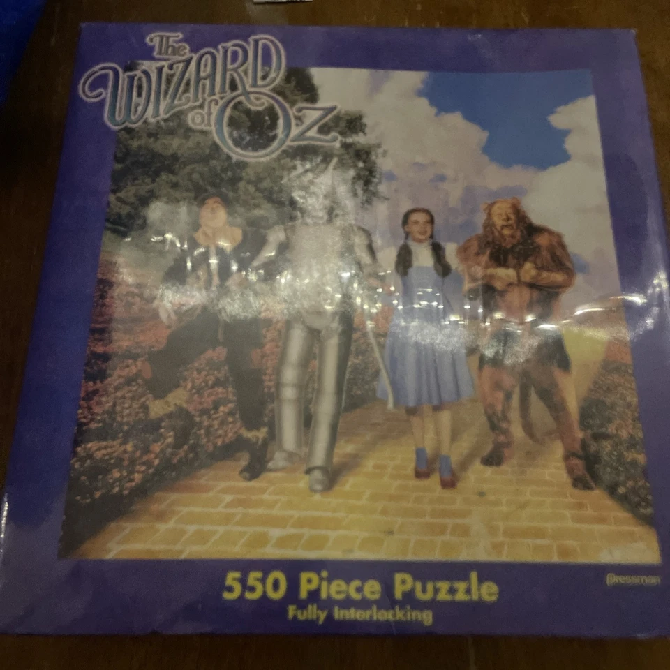 Wizard of Oz 550 piece Puzzle Pressman Yellow Brick Road Sealed New - Image 1 of 1