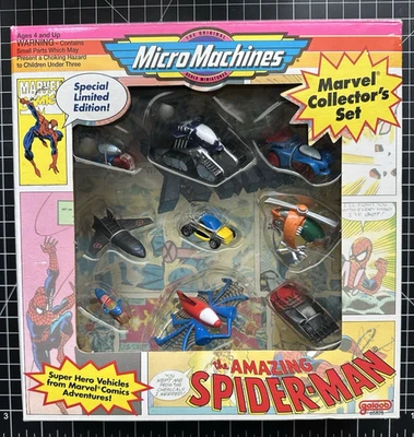 Galoob Micro Machines Marvel Collector's Set 1993 NIB Factory Sealed - Image 1 of 3