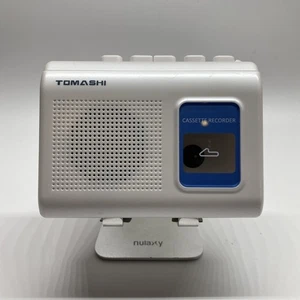TOMASHI F-119 Portable Cassette Tape Player/Recorder W/ Built-In Speaker TESTED - Picture 1 of 5