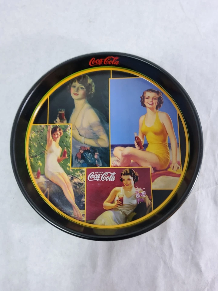 Reproduction Of Ladies Of Coca-Cola 1932 Metal Serving Tray Official Licensed - Image 1 of 4