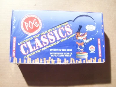 POGS/MILKCAPS CLASSIC MILKCAPS BY POG CANADA GAMES UNOPENED BOX HAS 24 PACKS - Image 1 of 4