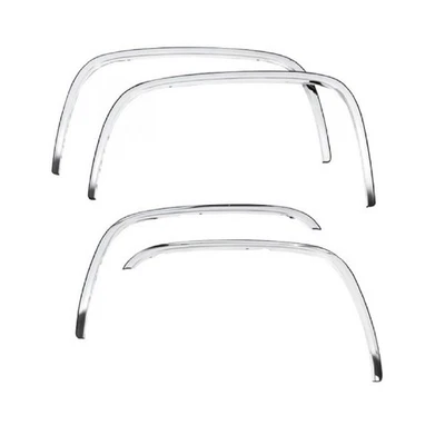 Putco 97105 4PC Stainless Steel 1.5" Wide Fender Trim for Silverado / Sierra - Imagem 1 de 4