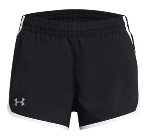 Under Armer Big Girls Fly-By 3" Black Shorts YXLARGE NWT MSRP$25.00 - Picture 1 of 3