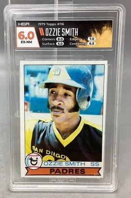 1979 Topps #116 Ozzie Smith - HGA - 6 EX-NM - Imagem 1 de 4