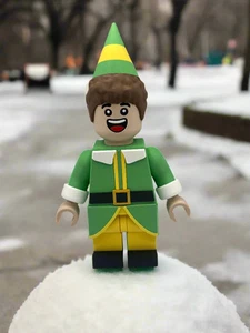 3D Printed Buddy the Elf Large Scale 8.5"- 9.5" Minifigure - Picture 1 of 5