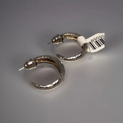 PENDIENTES DE ARO PEQUEÑOS DE PLATA DE LEY GURHAN NUEVOS CON ETIQUETAS Foto 1 de 4