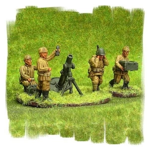 ¡Pintado! - Equipo soviético de mortero pesado - 28 mm Segunda Guerra Mundial - Segunda Guerra Mundial - Acción de perno - Imagen 1 de 2