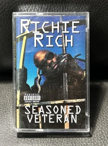 Richie Rich Seasoned Veteran Cassette Tape Rap Hip Hop 1996 Def Jam Tested - Picture 1 of 4