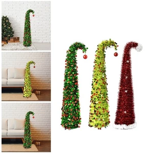 Foldable Christmas Tree Portable Sculpture for Holiday Corner Apartment - Picture 1 of 19