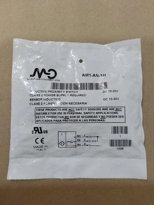 Automation Direct AM1-AN-1H, Inductive Proximity Switch, In Factory Sealed Bag - Image 1 of 4