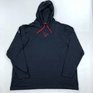Houston Texans Nike Hoodie T-Shirt Mens 3XL Performance Long Sleeve NFL On Field - Picture 1 of 12