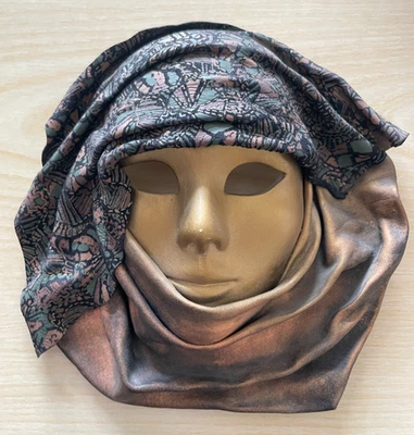 Venezianische Maske aus Porzellan und Leder Deko - Image 1 of 4