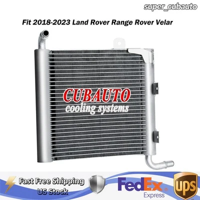 Front Right Radiator Fit 2018-2023 Land Rover Range Rover Velar,Jaguar F-Pace Foto 1 de 4