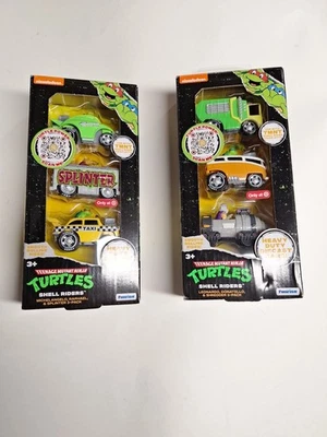 Teenage Mutant Ninja Turtles ALL SIX Diecast Cars Lot of Two 3-Packs BRAND NEW - Image 1 of 4