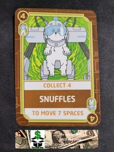 Aquarius Rick Morty Card Scramble Snuffles Space Card - Picture 1 of 2
