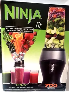 NINJA FIT 2-in-1 Portable 16-oz PERSONAL BLENDER (Gray/Black) - Picture 1 of 6