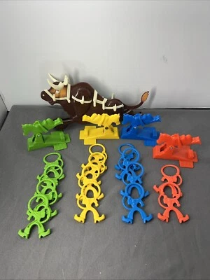 Yahoo Buckaroo Game Bucking Bull Vintage 1991 Replacement Parts Semi Complete - Image 1 of 4