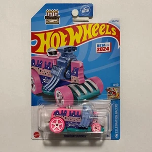 Hot Wheels - Birthday Burner - HW Celebration Racers - 146/250 of 2024 Cars - Picture 1 of 1