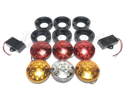 Kit de lámparas LED de actualización estilo NAS Land Rover Defender 90 110 nuevo DA1143 OEM Wipac Foto 1 de 4