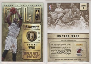 2012-13 Panini Gold Standard Gold Standard /199 Dwyane Wade #2 HOF