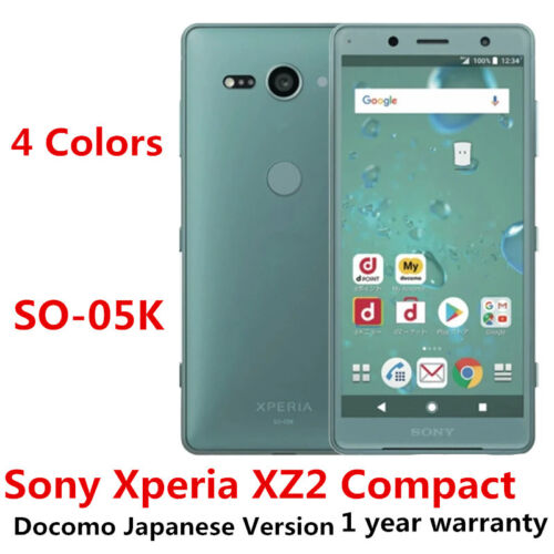 Sony Xperia XZ2 Compact SO-05K 4GB+64GB 4G LTE Unlocked SmartPhone- New Sealed