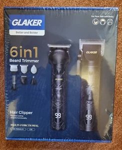 GLAKER Haarschneidemaschine und 6-IN-1 Barttrimmer für Männer - Bild 1 von 9