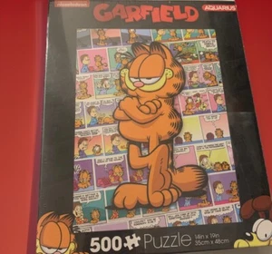 ¡Rompecabezas Aquarius Nickelodeon GARFIELD 500 piezas 14" x 19"! #62-252 - Imagen 1 de 14