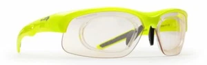 DEMON FUSION neon yellow photochromatic verglasbare optische Sport-Radbrille - Picture 1 of 1