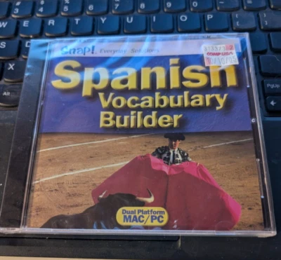 SNAP! Spanish Vocabulary Builder Digital Platform - Windows 95, MAC/PC - NIP - Image 1 of 2