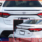 For 2020-2023 2024 TOYOTA Corolla Factory Style Lip Spoiler PAINTED GLOSS BLACK