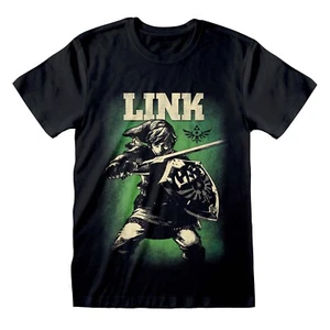 ** Legend of Zelda Link Hero of Hyrule offizielles lizenziertes Nintendo-T-Shirt ** - Bild 1 von 3