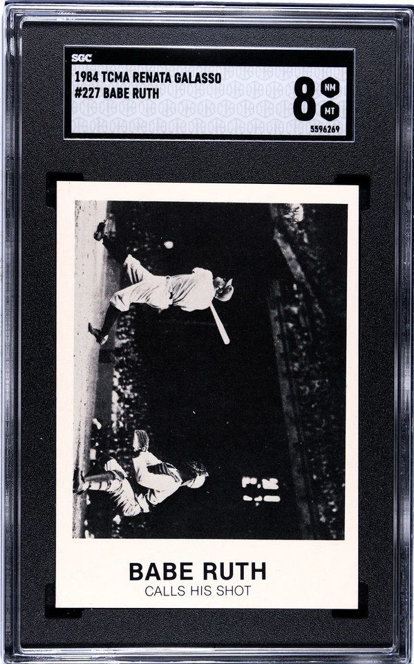 1984 TCMA Renata Galasso Babe Ruth SGC 8 - Image 1 of 2