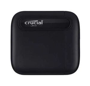 Crucial X6 2TB External Portable SSD 540MB/s USB3.2 USB-C USB3.0 Durable Rugged - Picture 1 of 1