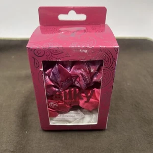 W7 PAISLEY Silky Knots Hair Scrunchies 3 Set~ NIB - Picture 1 of 2