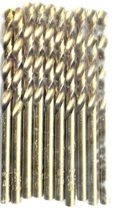 Cobalt Twist drill bit set 10pc 1mm 1.5mm 2mm 2.5mm 3mm 3.5mm 4mm 135 Degree - Picture 1 of 19