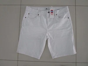 Just Jeans Men's White Hot Slim Power Stretch Denim Shorts Size: 36 - Picture 1 of 3