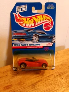 Hot Wheels 1998 First Editions Dodge Concept Car 35/40 Collector 672 - Picture 1 of 1