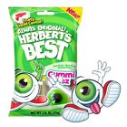 Herbert's Best Gummi Eyez Gummi Süßigkeiten fruchtig flüssiges Zentrum 2,6 Unzen (2er-Pack)