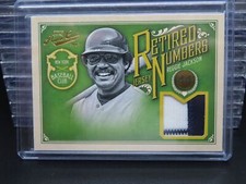 2012 Panini Prime Cuts Reggie Jackson Retired Numbers Prime Jersey Patch #24/25
