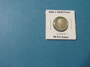 2004 S 10C Silber PP Roosevelt Dime - Bild 1 von 2