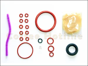 Bosch Solitaire Dichtsatz Dichtung O-Ring Brühgruppe Dichtung Auslaufstutzen - Bild 1 von 3